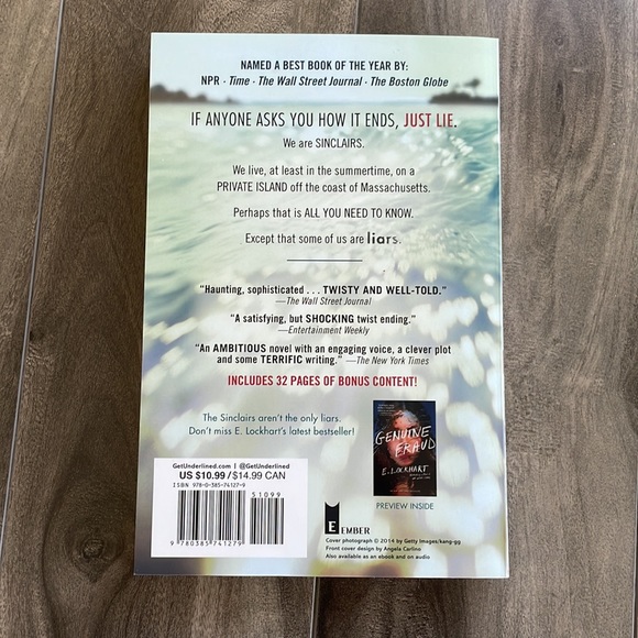 “We Were Liars” by E. Lockhart - Picture 2 of 2